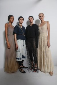 Backstage at Dior RTW Spring 2019