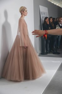 Backstage at Dior RTW Spring 2019