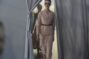 Backstage at Dior RTW Spring 2019
