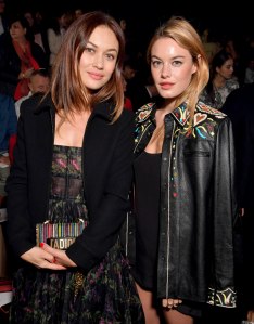 Olga Kurylenko and Camille Rowe