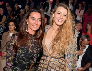 Elisabetta Beccari and Blake Lively