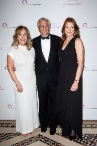Nancy Logan, Dr. James Speyer, and Louanne Roark