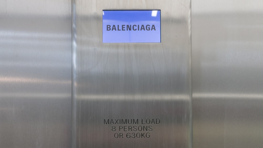 The Balenciaga x Dover Stret Market London installation