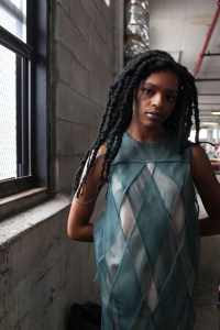 Backstage at Eckhaus Latta RTW Spring 2019