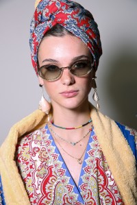 Backstage at Etro RTW Spring 2019