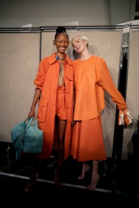 Backstage at Fendi RTW Spring 2019