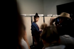 Backstage at Fendi RTW Spring 2019
