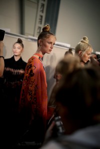 Backstage at Fendi RTW Spring 2019