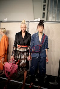 Backstage at Fendi RTW Spring 2019