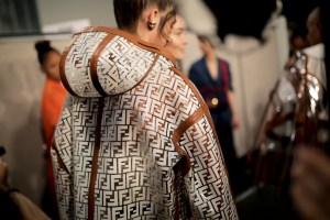 Backstage at Fendi RTW Spring 2019