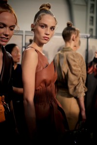 Backstage at Fendi RTW Spring 2019
