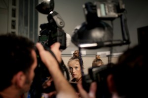 Backstage at Fendi RTW Spring 2019