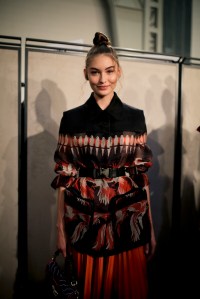 Backstage at Fendi RTW Spring 2019