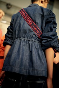 Backstage at Fendi RTW Spring 2019