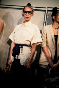 Backstage at Fendi RTW Spring 2019