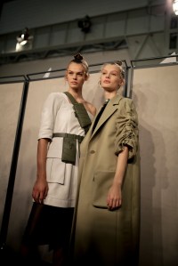 Backstage at Fendi RTW Spring 2019