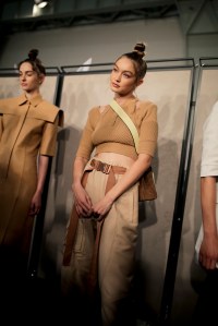 Backstage at Fendi RTW Spring 2019