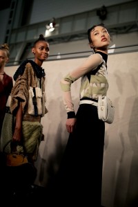 Backstage at Fendi RTW Spring 2019