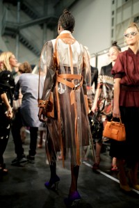 Backstage at Fendi RTW Spring 2019