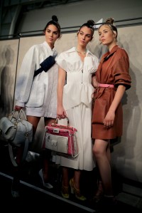 Backstage at Fendi RTW Spring 2019