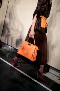 Backstage at Fendi RTW Spring 2019