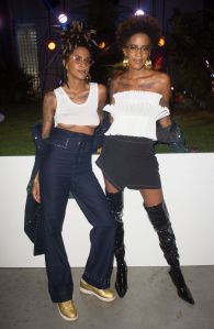 Coco and BreezySavage x Fenty event, Inside, Spring Summer 2019, New York Fashion Week, USA - 12 Sep 2018