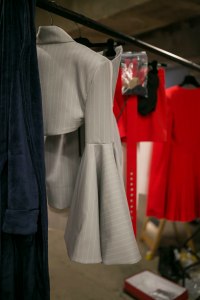 Backstage at Gareth Pugh RTW Spring 2019
