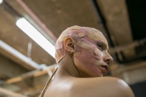 Backstage at Gareth Pugh RTW Spring 2019