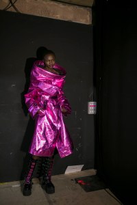 Backstage at Gareth Pugh RTW Spring 2019