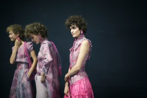 Backstage at Giorgio Armani RTW Spring 2019