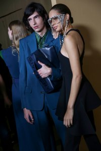Backstage at Givenchy RTW Spring 2019