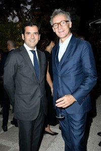 Guillaume Houzé and Geoffroy de la Bourdonnaye