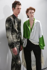 Backstage at Haider Ackermann RTW Spring 2019