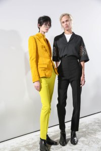 Backstage at Haider Ackermann RTW Spring 2019