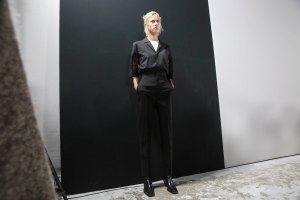 Backstage at Haider Ackermann RTW Spring 2019