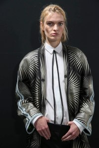 Backstage at Haider Ackermann RTW Spring 2019