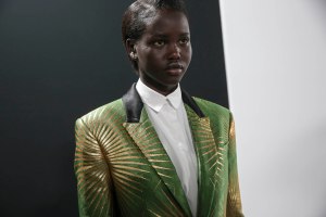 Backstage at Haider Ackermann RTW Spring 2019