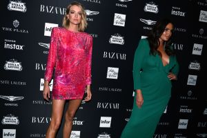Lindsay Ellinson and Candice Huffine
