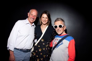 Jonathan Tisch, Lizzie Tisch, and Simon Doonan