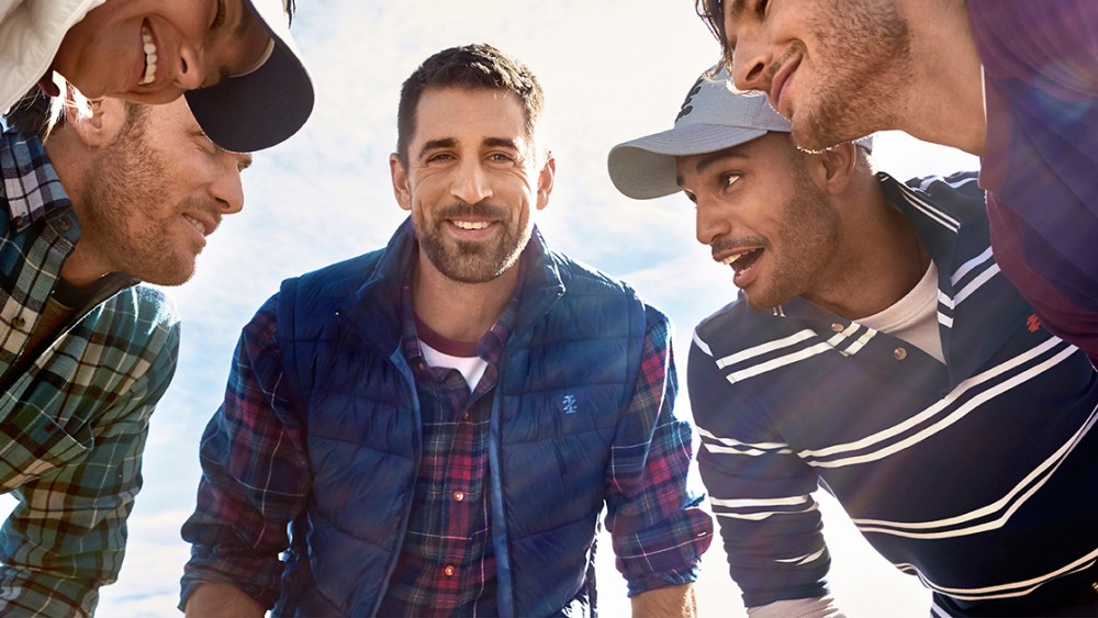 Izod Campaign Aaron Rodgers