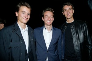 Jean Arnault, Frédéric Arnault and Alexandre Arnault