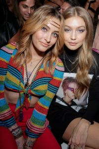 Paris Jackson and Gigi Hadid in the front rowJeremy Scott show, Front Row, Spring Summer 2019, New York Fashion Week, USA - 06 Sep 2018