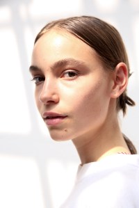 Backstage at Jil Sander RTW Spring 2019
