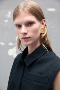 Backstage at Jil Sander RTW Spring 2019