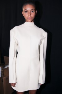 Backstage at Jil Sander RTW Spring 2019