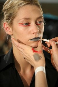 Backstage at Johji Yamamoto RTW Spring 2019