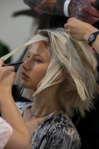 Backstage at Johji Yamamoto RTW Spring 2019