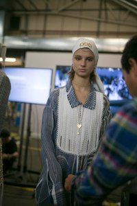 Backstage at JW Anderson RTW Spring 2019