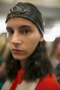 Backstage at JW Anderson RTW Spring 2019