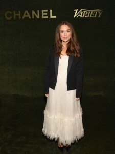 attends CHANEL and Variety Dinner at La Banane on September 9, 2018 in Toronto, Canada.